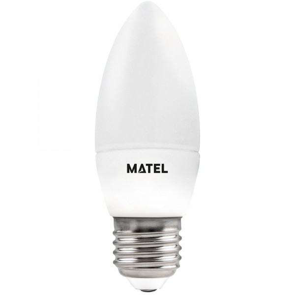 Bomb.led vela 3 intensid.e27 5w.fri