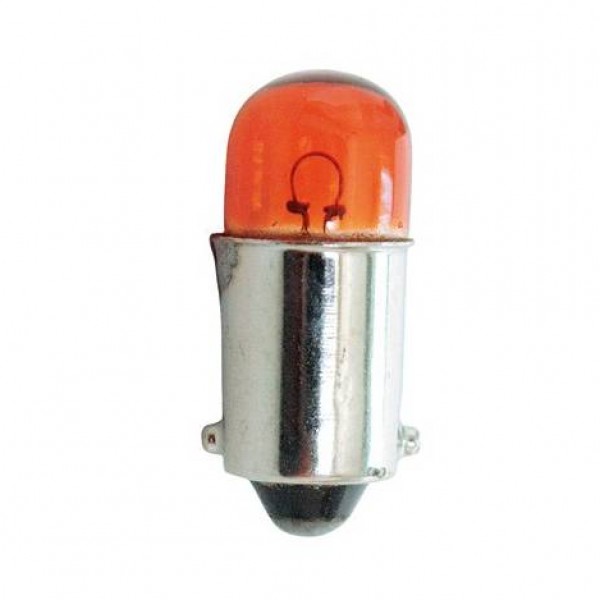 Lámpara t.control 12v 4w ba9s ambar. caja 10 uds