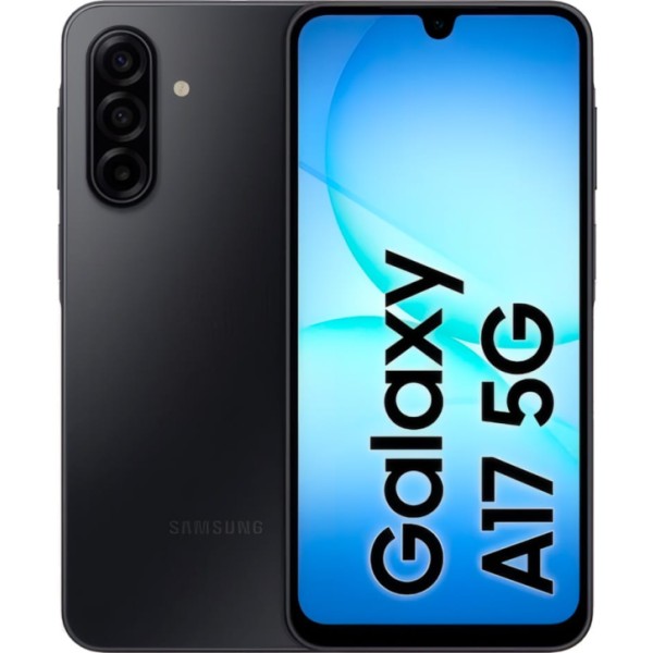 Samsung galaxy a17 5g black / 8+256gb / 6.7" amoled 90hz full hd+