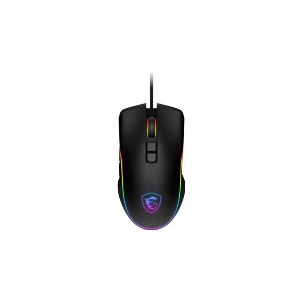 Msi ratón forge gm300 7200 dpi  ambidextro usb a