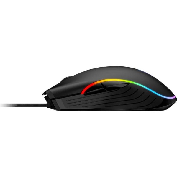 Msi ratón forge gm300 7200 dpi  ambidextro usb a